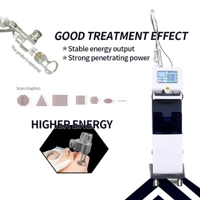 Laser Co2 fracționat de 40 W cu tub RF și scaner Germania pentru frumusețea clinică a pielii
