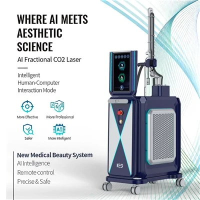 Cel mai nou sistem AI cu laser CO2 fracționat