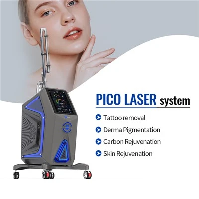 Mașină profesională Pico Laser pentru îndepărtarea tatuajelor