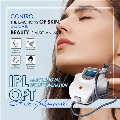 Înlăturarea portabilă a mini IPL IPL permanent laser